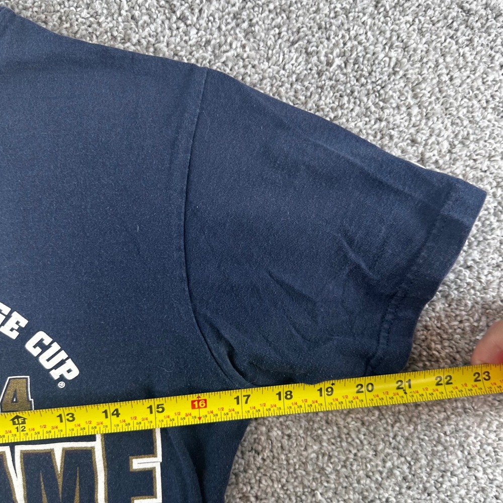 Champion Notre Dame 2004 NCAA Womens College Cup T-Shirt Small Navy Soccer VTG - Picture 4 of 7